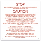 Jefferson County, Alabama Spa Rules Sign