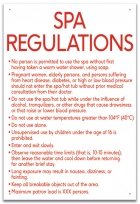 Nebraska Spa Regulations Sign
