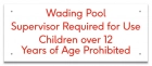 Oklahoma Wading Pool Rules Sign