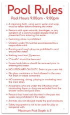 Pool Rules, Version 2