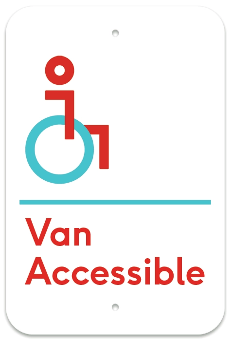 Van Accessible Sign