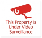 Video Surveillance Sign- Fiberbrite
