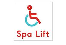 Spa Lift Signs