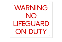 Pool Signs