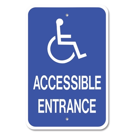 Accessible Entrance - ISA Symbol