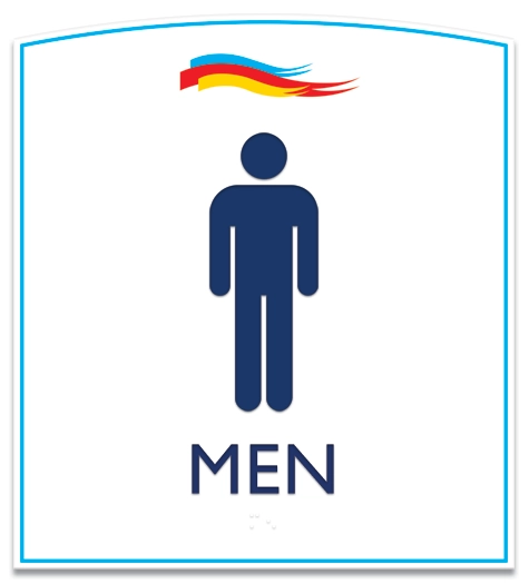 Men Sign w/Male Symbol