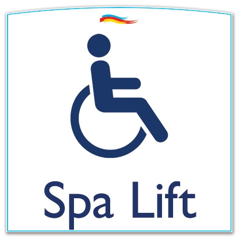 Spa Lift w/ISA Symbol - Large