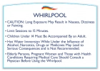 Whirlpool Rules Sign
