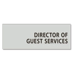 2-Line Common Room Sign (Extended Width)