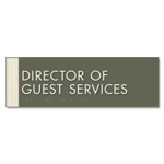 2-Line Common Room Sign