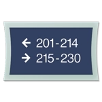 2-Line Directional Sign