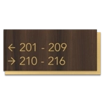 2-Line Directional Sign