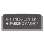 2-Line Directional Sign