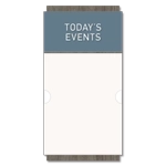 2-Line Informational Sign w/ Insert Window