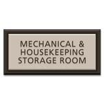 3-Line Common Room Sign