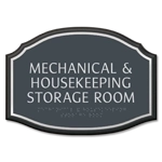 3-Line Common Room Sign