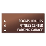 3-Line Directional Sign