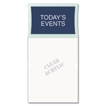 3-Line Informational Sign w/ Insert Window