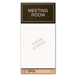 3-Line Meeting Room w/Window & Sliding Panel