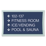 4-Line Directional Sign