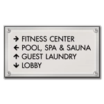 4-Line Directional Sign