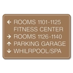 5-Line Directional Sign
