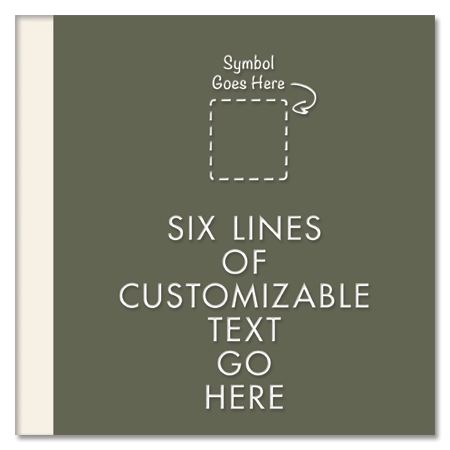6-Line General Information Sign w/Symbol
