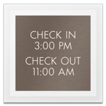 7-Line General Information Sign