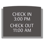 7-Line General Information Sign