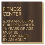 8-Line Common Room Sign