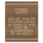 8-Line Common Room Sign