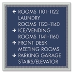 9-Line Directional Sign