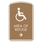 Accessible Direction Sign w/ ISA