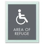 Area of Refuge Sign - ISA Symbol