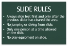 Arkansas Slide Rules Sign