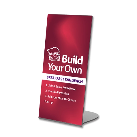 Best Western Plus Breakfast Easel - Breakfast Sandwich