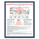 Bordered Evacuation Map
