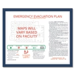 Bordered Evacuation Map