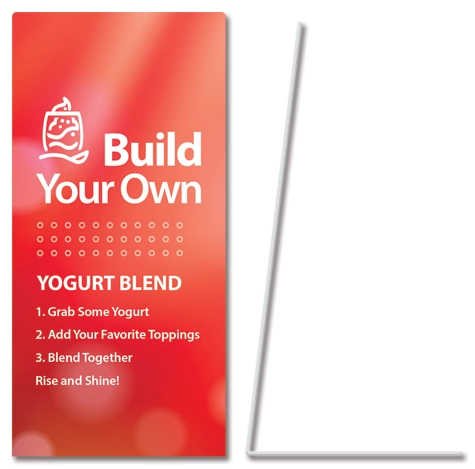 Build Your Own "Yogurt Blend" Easel