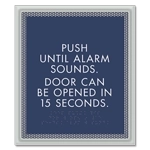 Delayed Egress Push/Pull Sign - CA Code