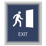 Exit Sign w/ Symbol