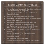 Fitness Center Policy & Rules