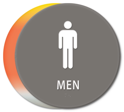 Men Sign w/Male Symbol