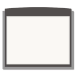 Message / Evac Holder for 8.5" x 11" Paper