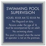 NJ Front Desk Pool Sign - Optik