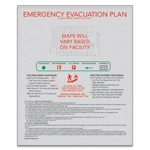 Screen Print Evacuation Map