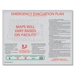 Screen Print Evacuation Map