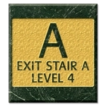 Stairway ID Sign - NYC Compliant