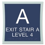 Stairway ID Sign - NYC Compliant