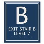 Stairway ID Sign - NYC Compliant